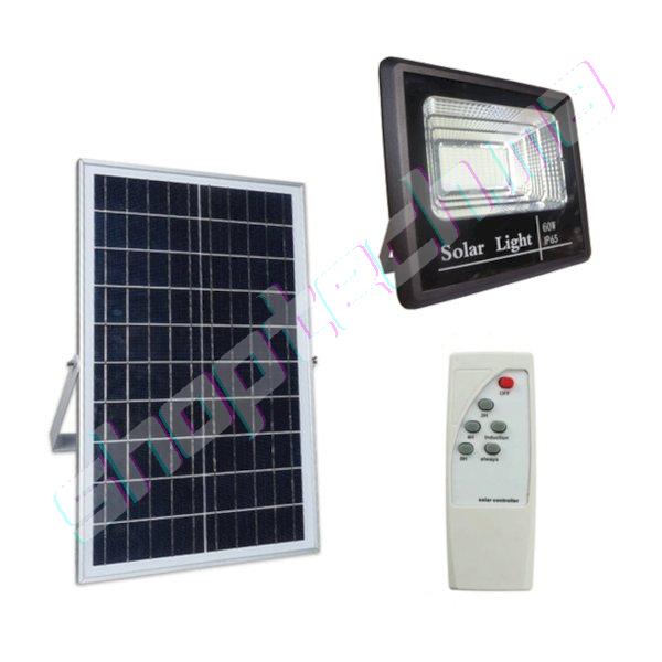 Projecteur solaire 60w