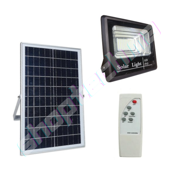 Projecteur solaire 60w