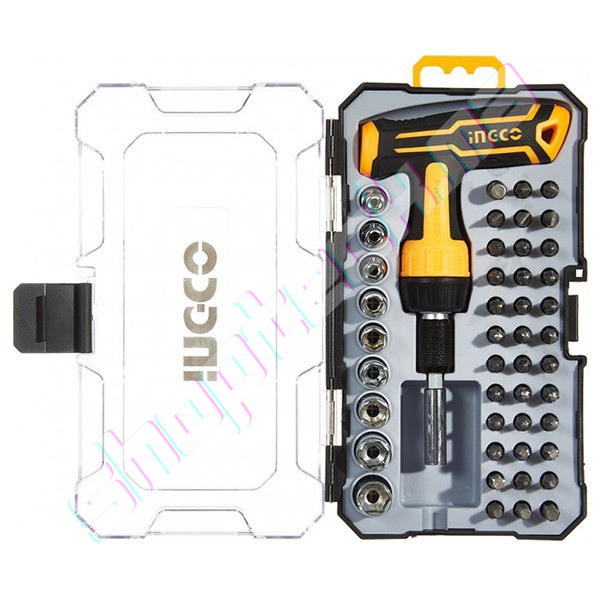 Set de 47 pièces pour tournevis avec manche