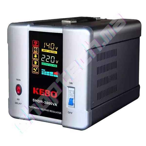 Stabilisateur de tension kebo hdr 220v 3000 va