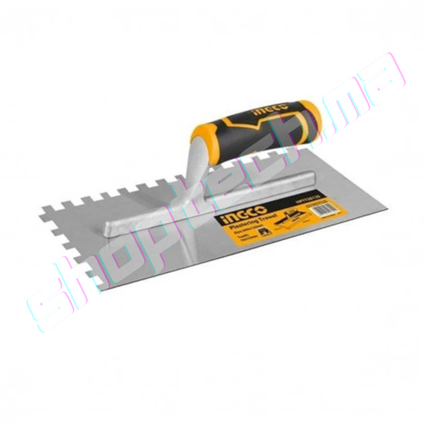 Truelle a dents pour platre