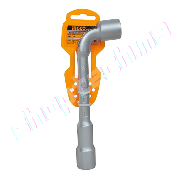 Clé à douille coudée en l 17mm