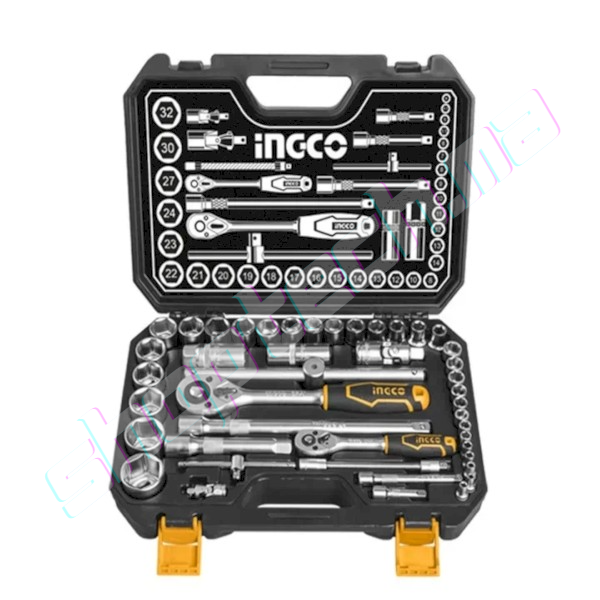 Set de douilles 1/4 et 1/2 44pièces