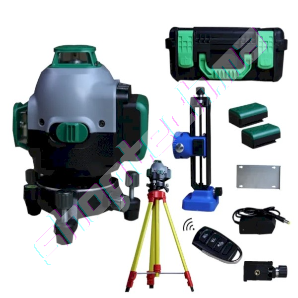 Niveau laser 4d 16 lines gris