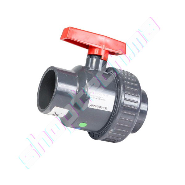 Vanne 75 en pvc coller mono racco