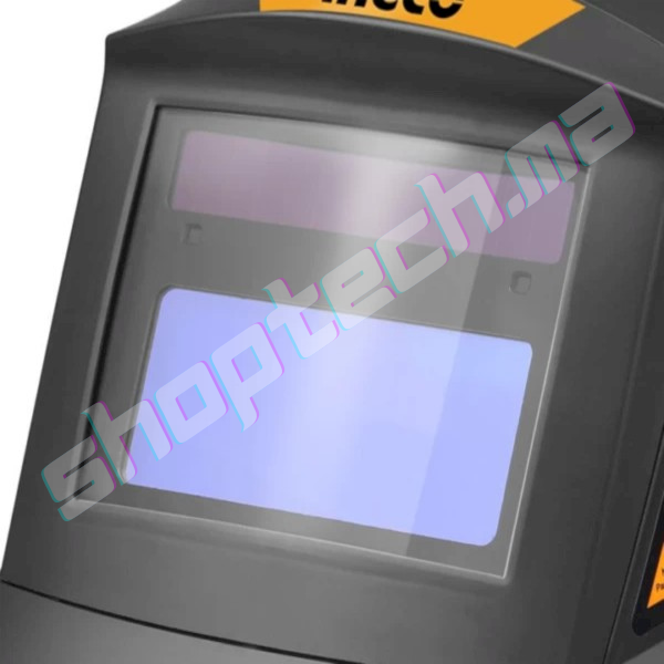 Casque de soudeur viewing area 92x42mm arc sensor