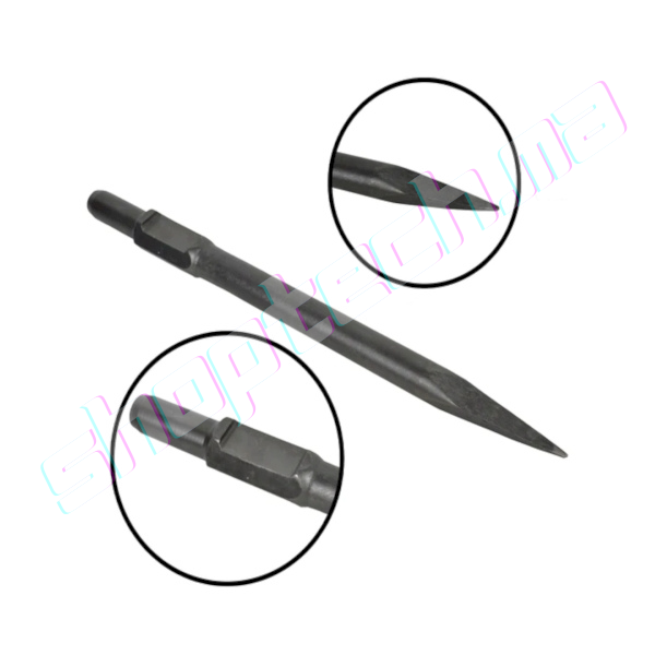 Burin hexagonal poinyggtu 30x410mm pdb17018/17008